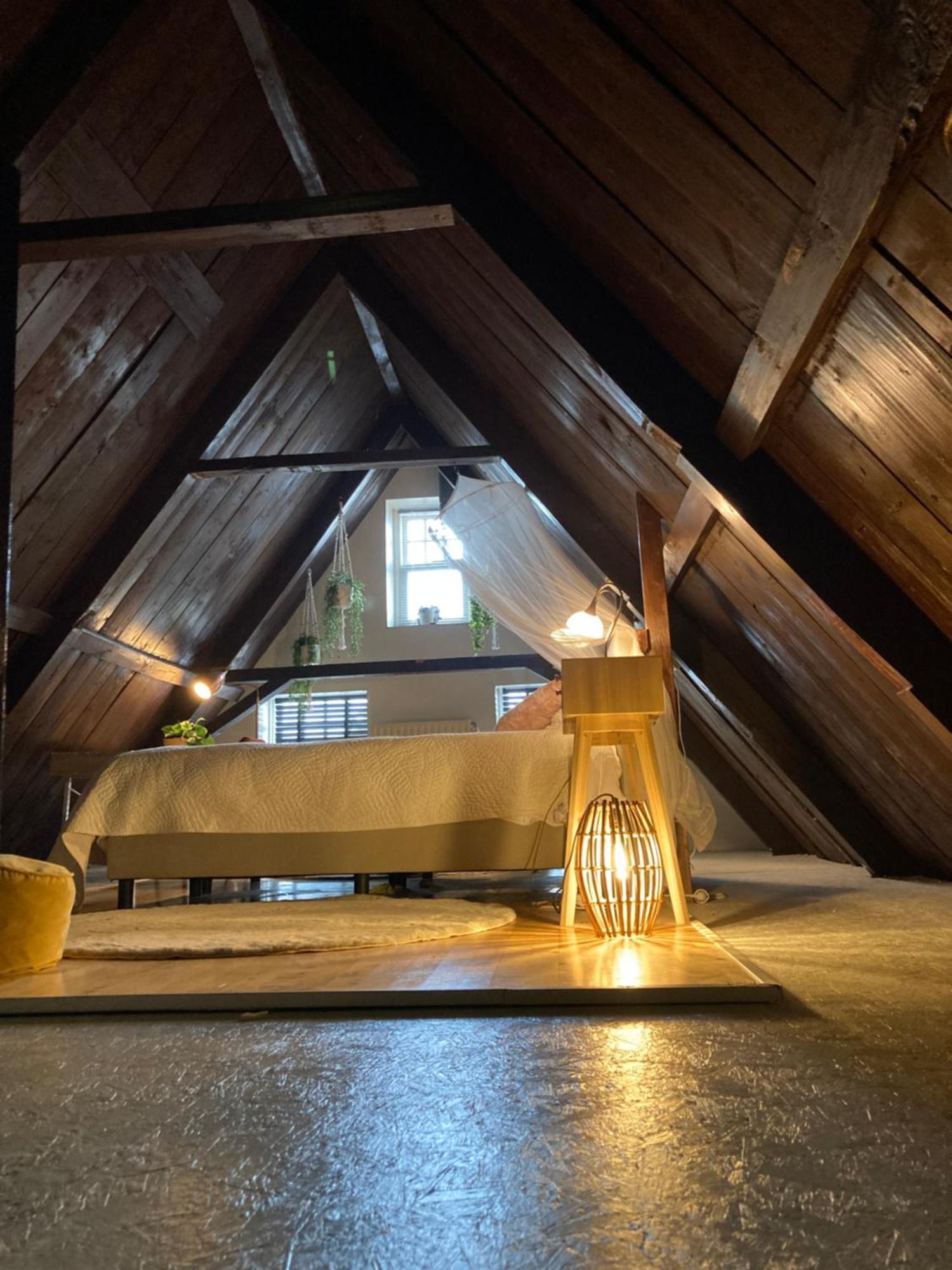 Elegant Appartement In Pakhuis Friesland Centrum 레바르덴 객실 사진