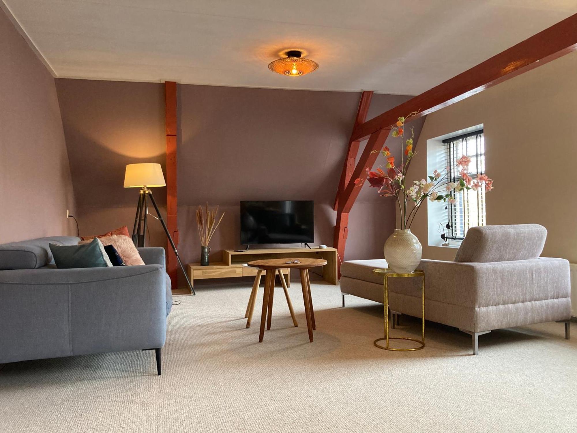 Elegant Appartement In Pakhuis Friesland Centrum 레바르덴 외부 사진